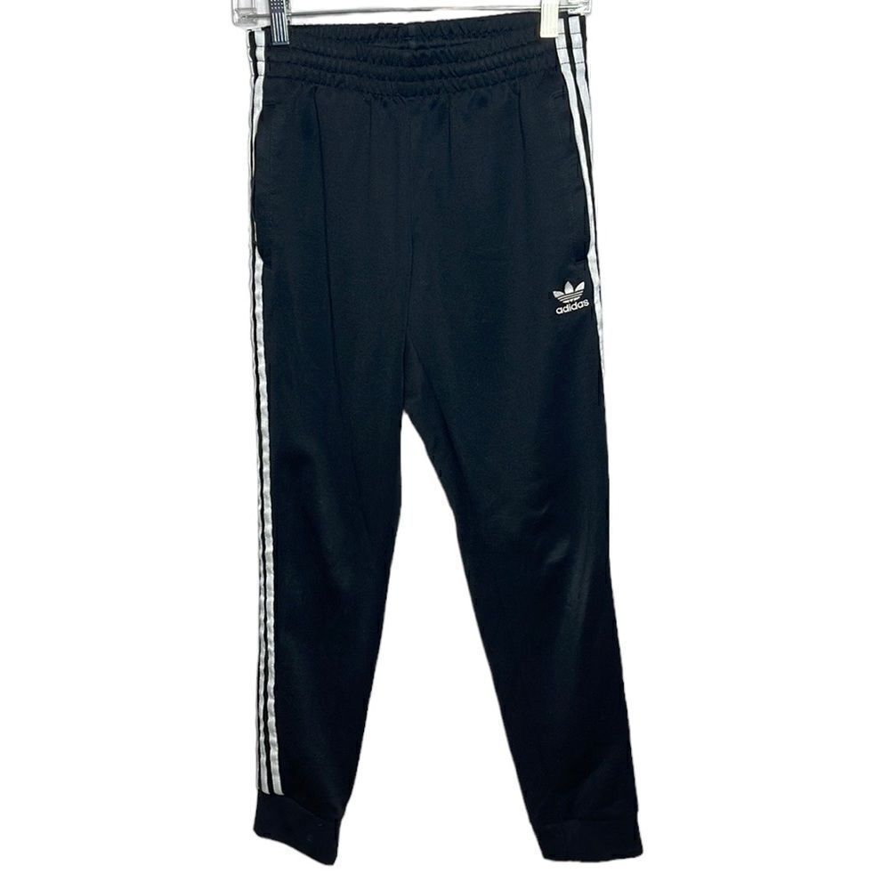 Adidas Men’s Black/White Joggers. Size Small.‎